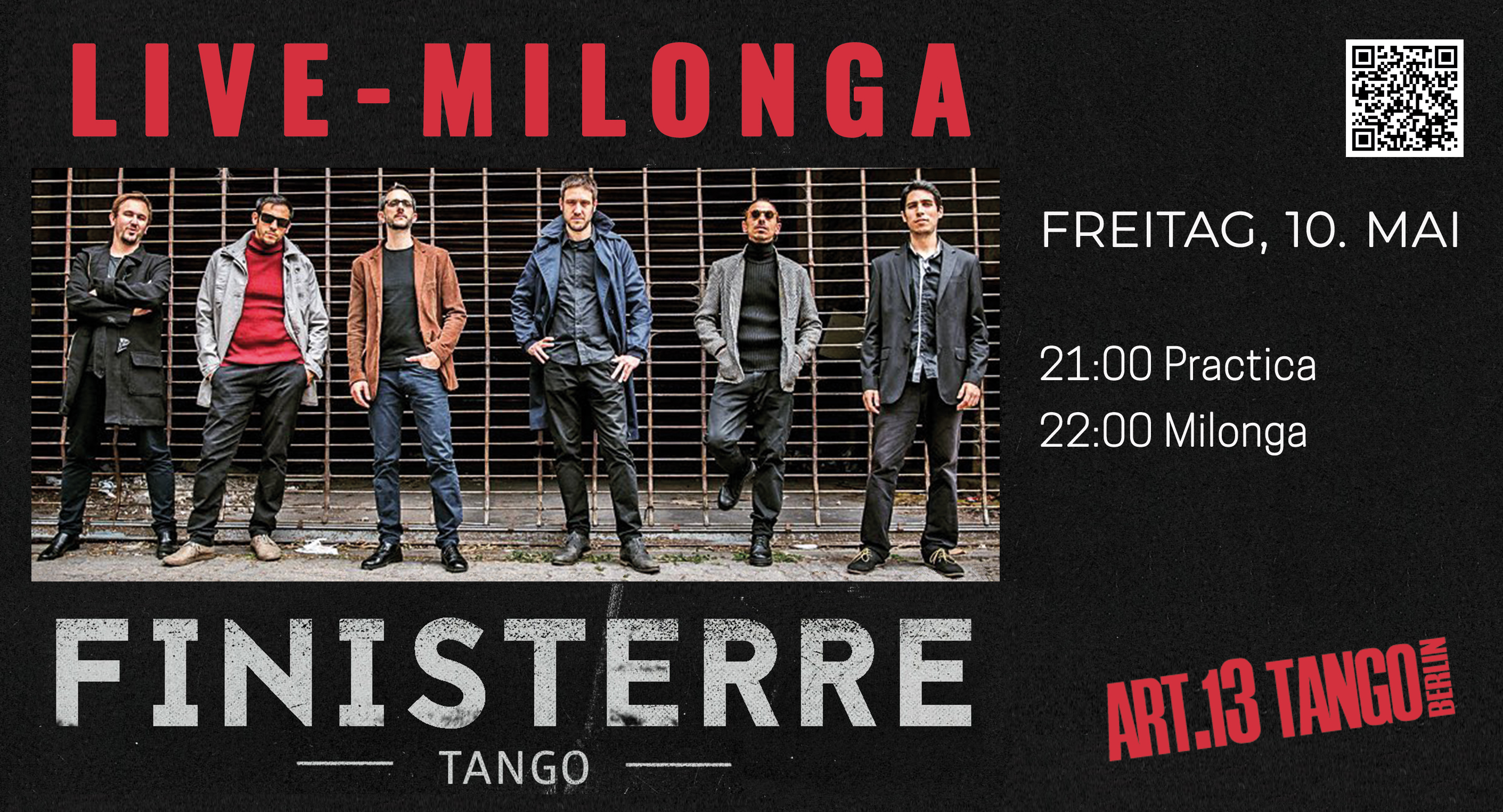 LIVE-MILONGA mit Finisterre Tango