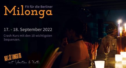 Fit für die Berliner Milongas - Crash Kurs mit den wichtigsten 10 Sequenzen | mit Sebastian & Kathi