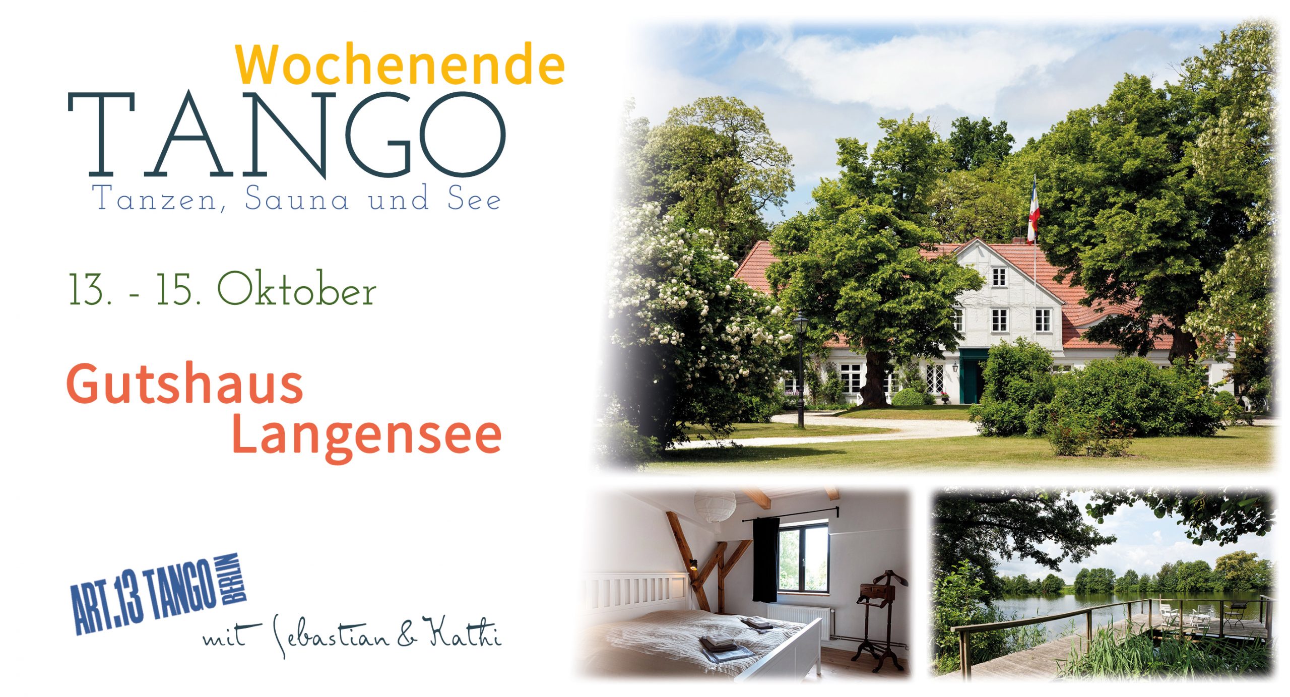 Tangowochenende im Gutshaus Langensee | mit Sebastian & Kathi