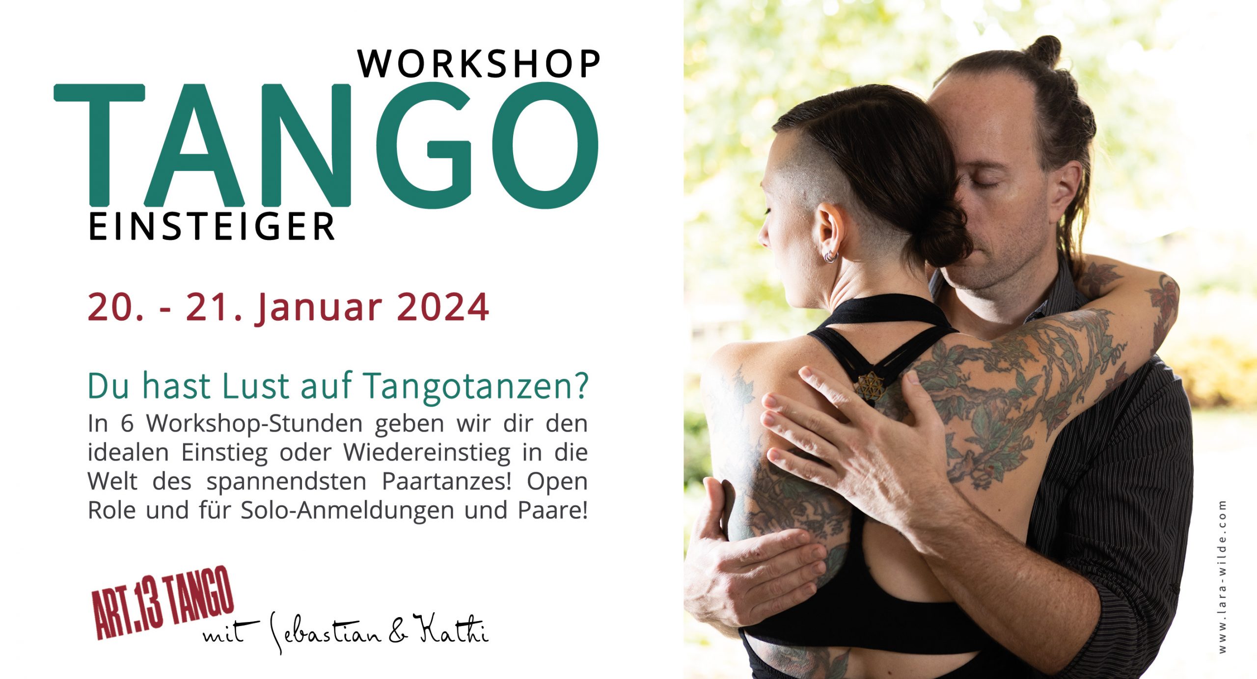 Einsteiger Workshop Berlin | Open Role | mit Sebastian & Kathi