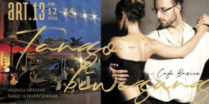 Tangobewegung im Café Basico | Stretch & Dynamik, Colgada als Verbindung