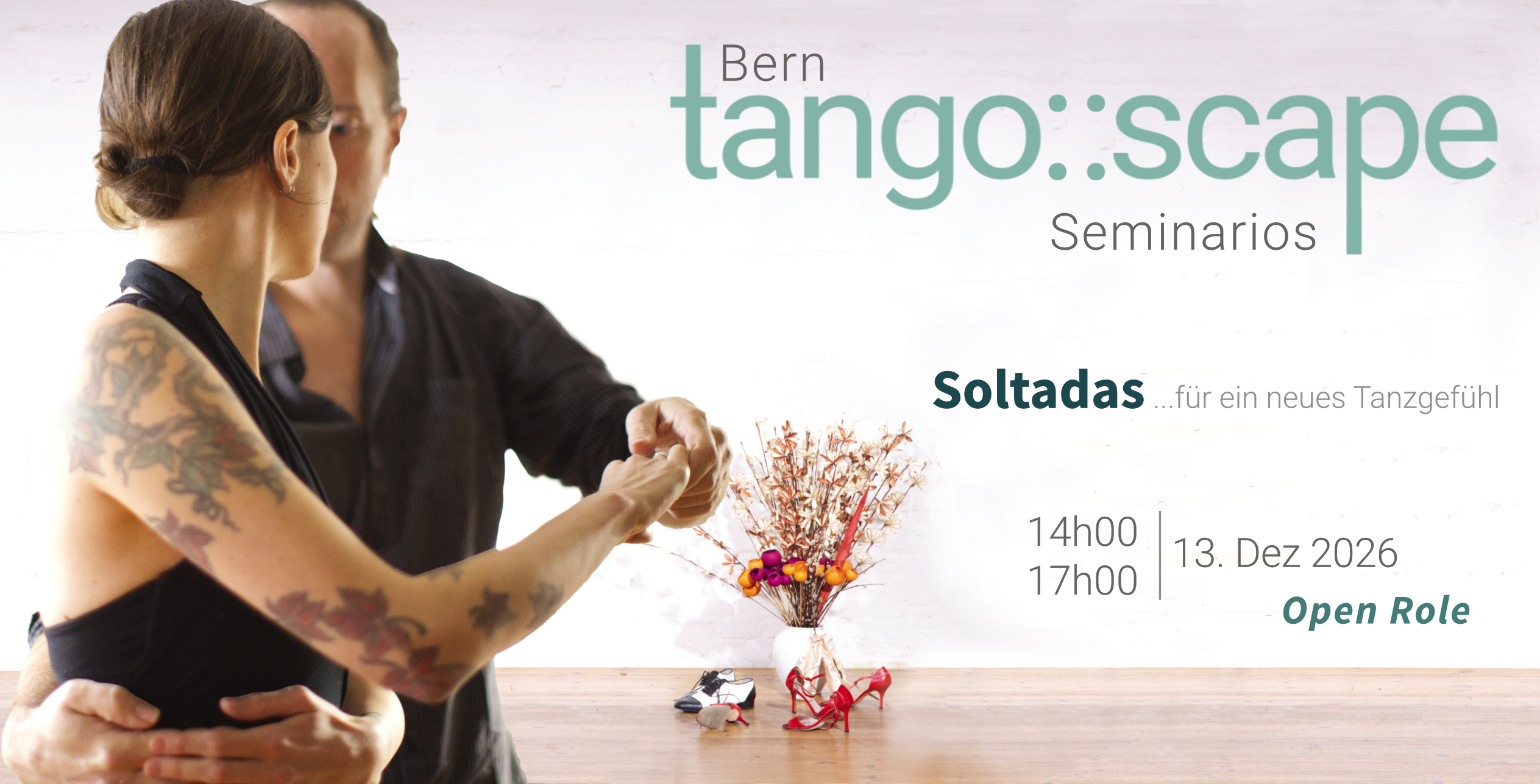 Tango Seminario Bern | Soltadas: Für ein neues Tanzgefühl | Open Role